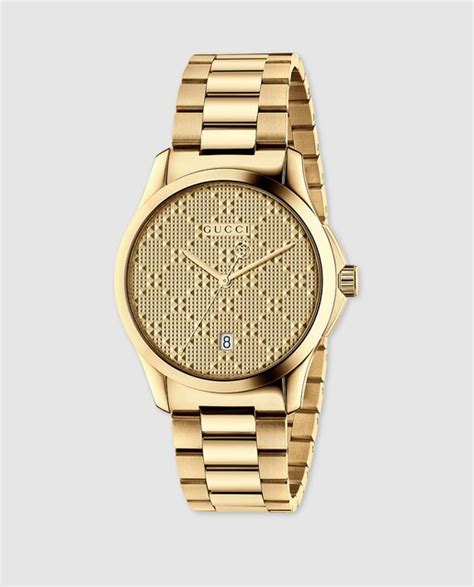 reloj gucci hombre dorado|Gucci watches cheapest.